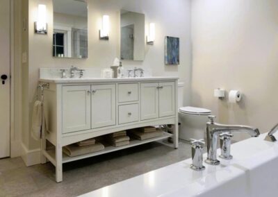 Transitional White BathroomHollis, NH