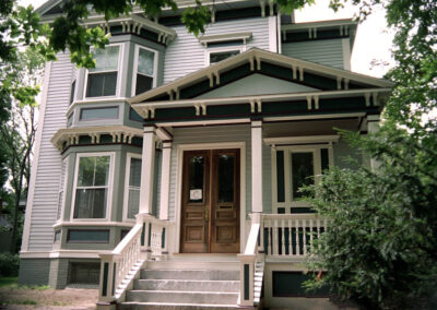Victorian Porch & Two-Story Additon (Top Right)