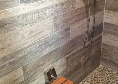Walk-In Shower with Bench