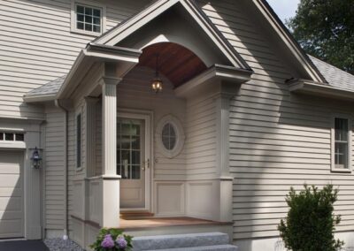 Nested Gables and Barrel Vaulted Ceiling