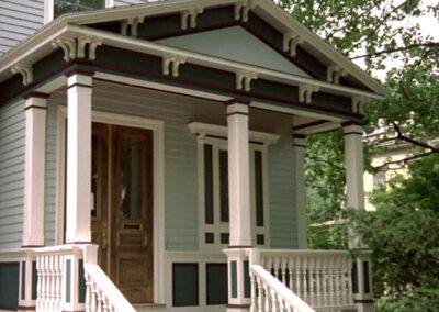 Vintage Doors & Granite Steps