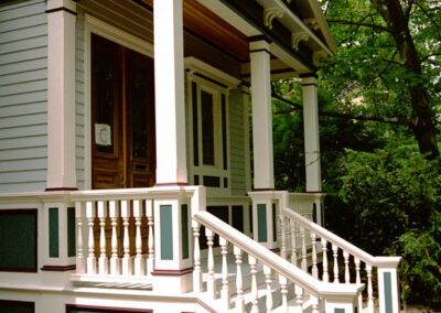 Detail of Rail System & Victorian Trim