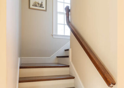 Back Staircase Leads to Conference Area