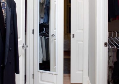 Pocket Door & Dual Closets