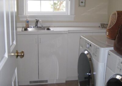 Congested Laundry Room BEFORE